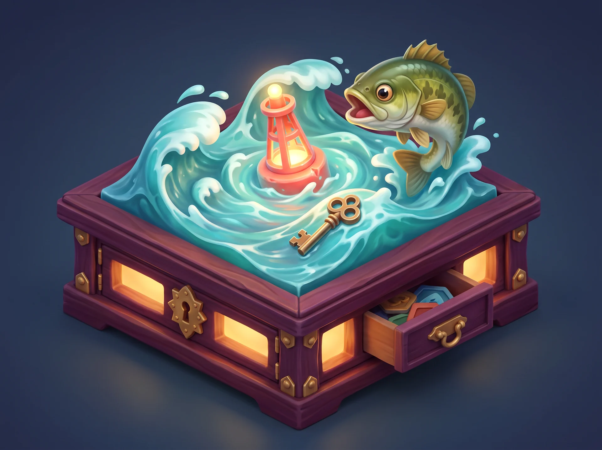 Fictional buoybox event